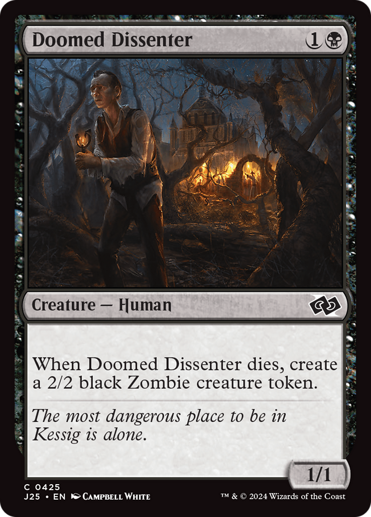 Doomed Dissenter (J25-425) - Foundations Jumpstart
