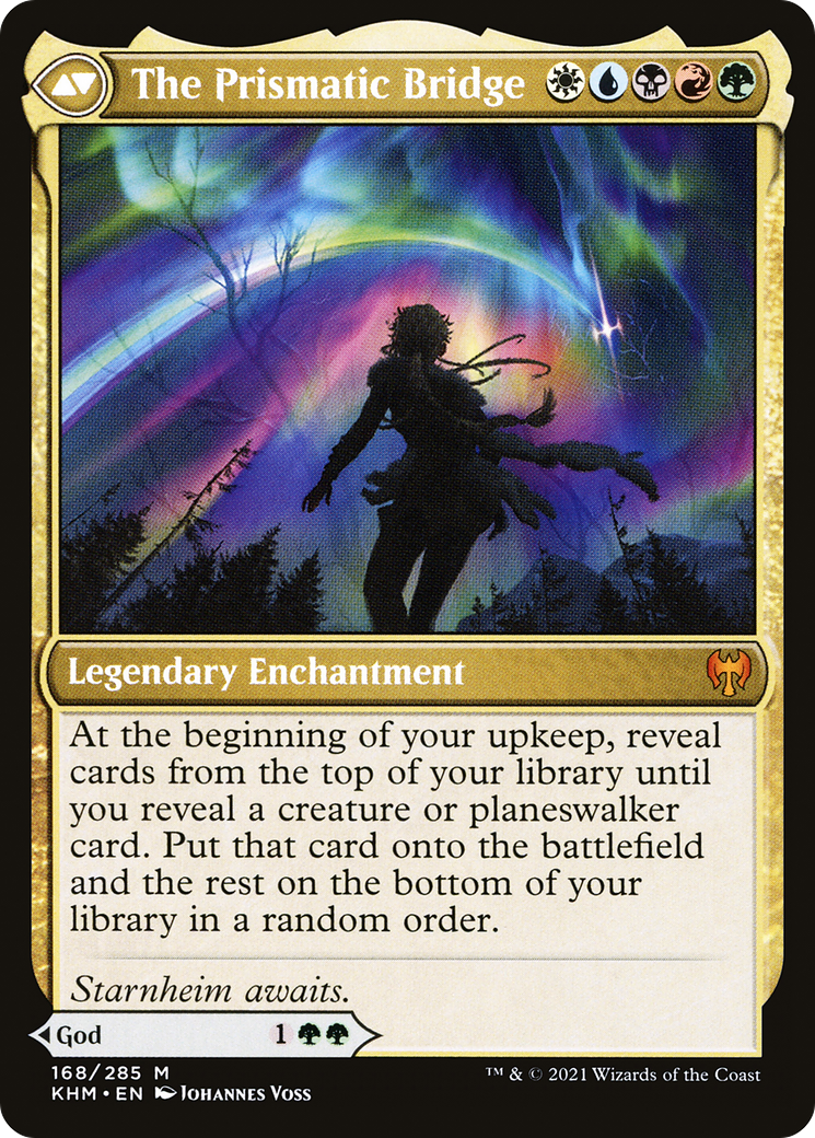 Esika, Dieu de l'Arbre // Le Pont Prismatique (KHM-168) - Kaldheim Foil