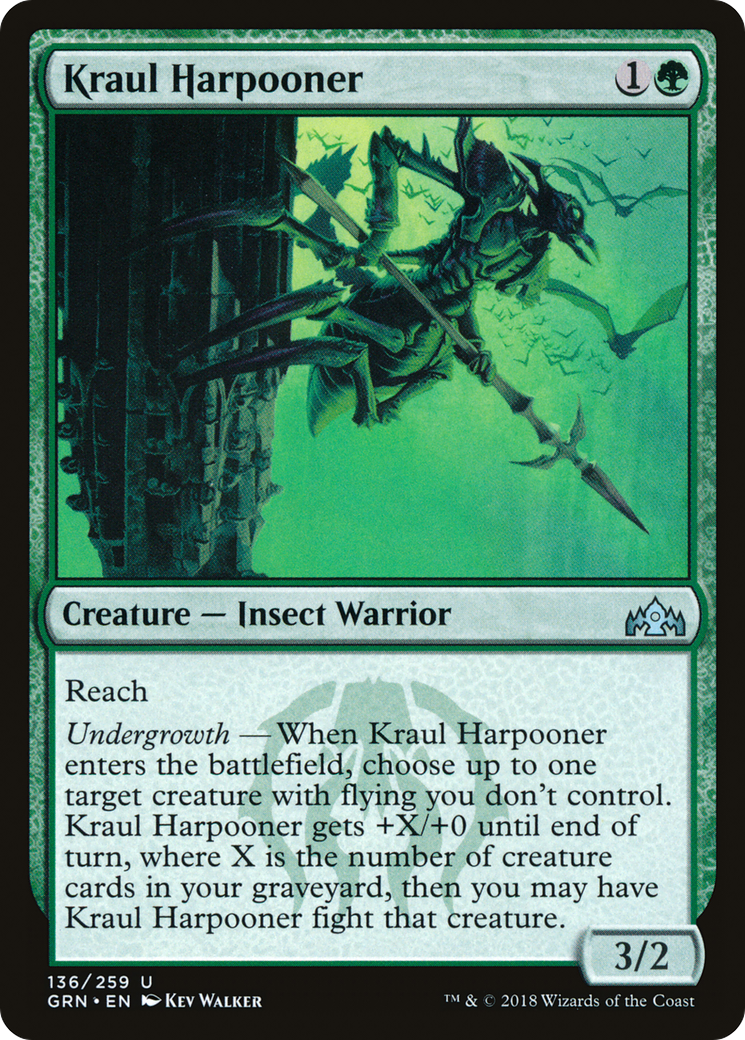 Harponneur Kraul (GRN-136) - Guildes de Ravnica