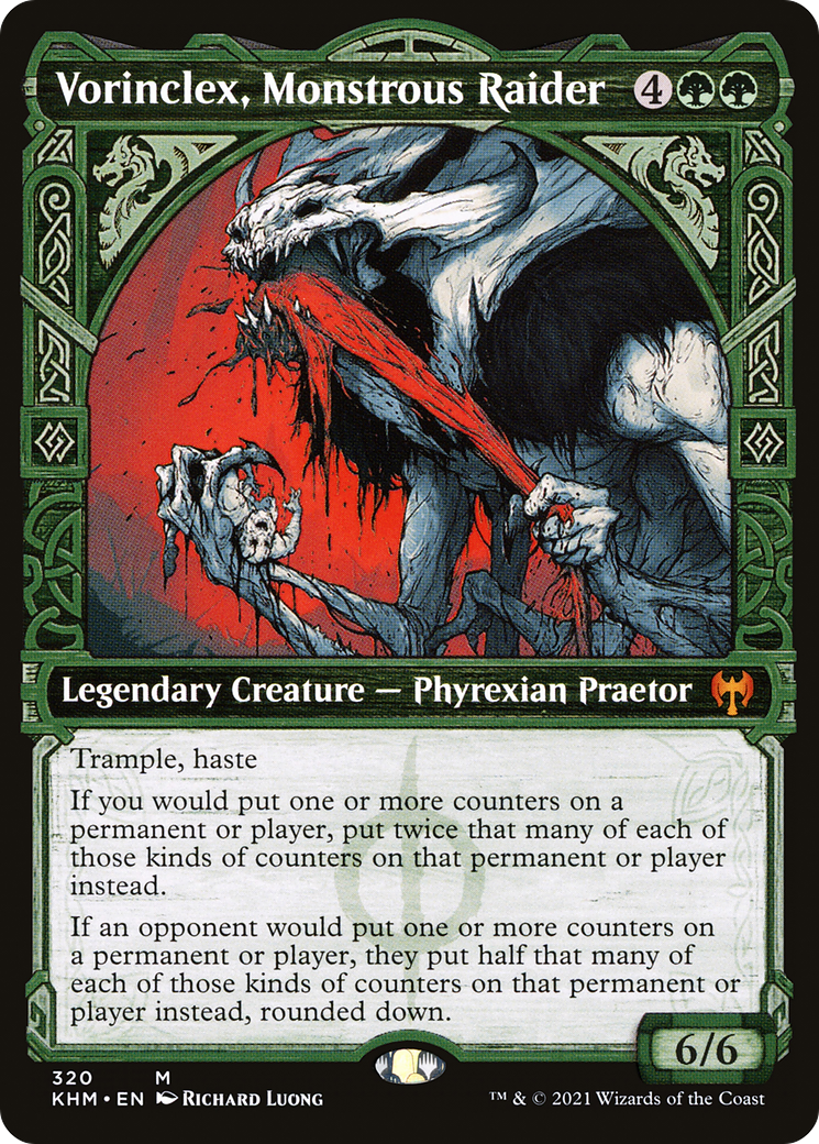 Vorinclex, Monstrous Raider (KHM-320) - Kaldheim : (Vitrine) Foil