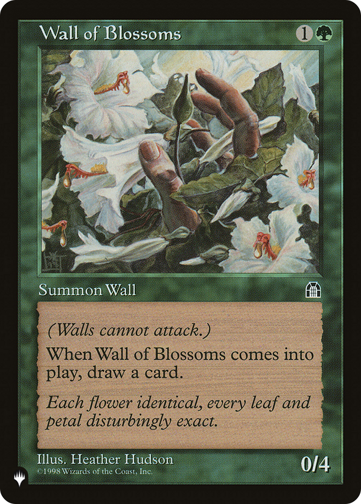 Wall of Blossoms (LIST-STH-125) - The List
