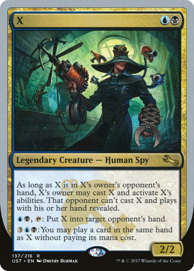 X (UST-137) - Instable