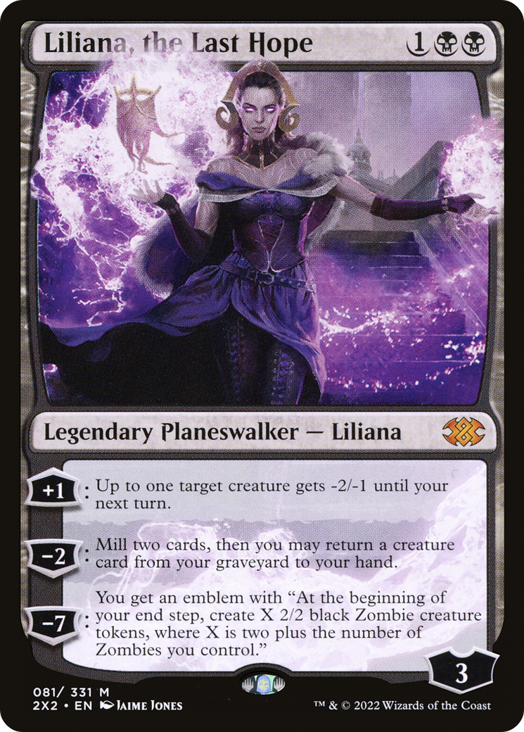 Liliana, le dernier espoir (2X2-081) - Double Masters 2022 Fleuret