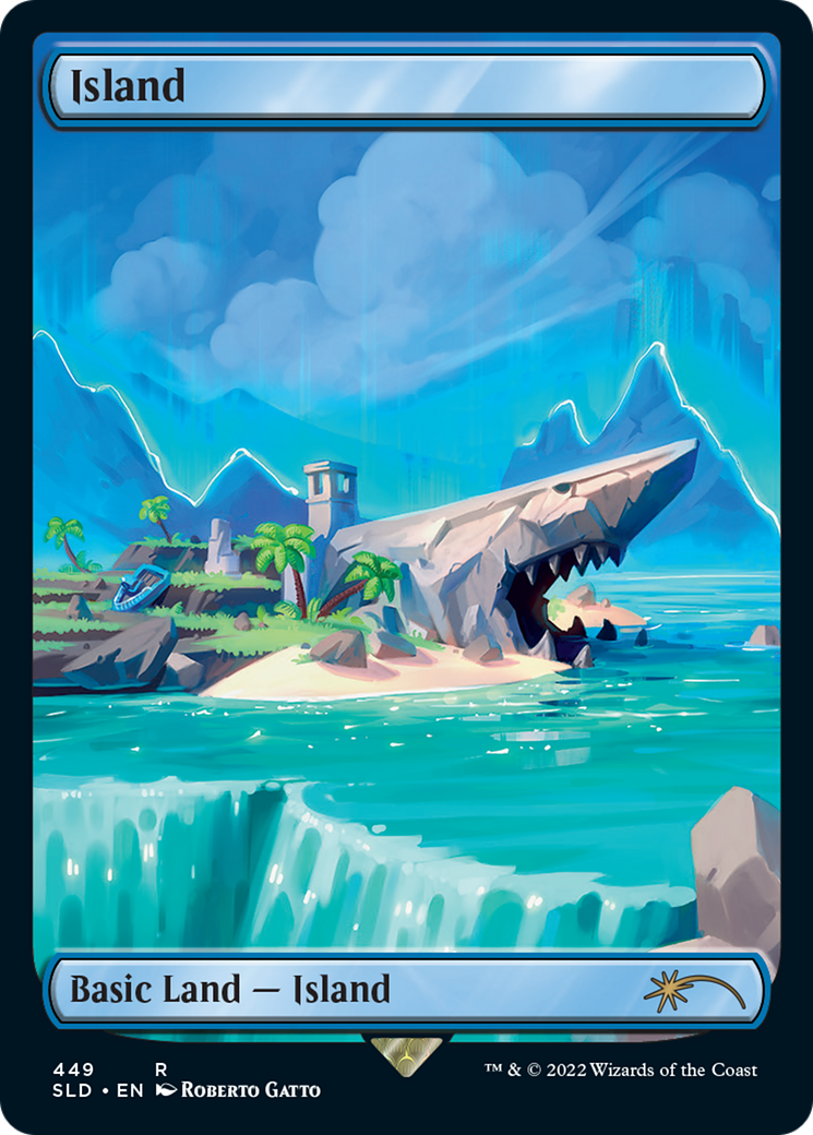 Island (449) (SLD-449) - Secret Lair Drop: (Full Art)