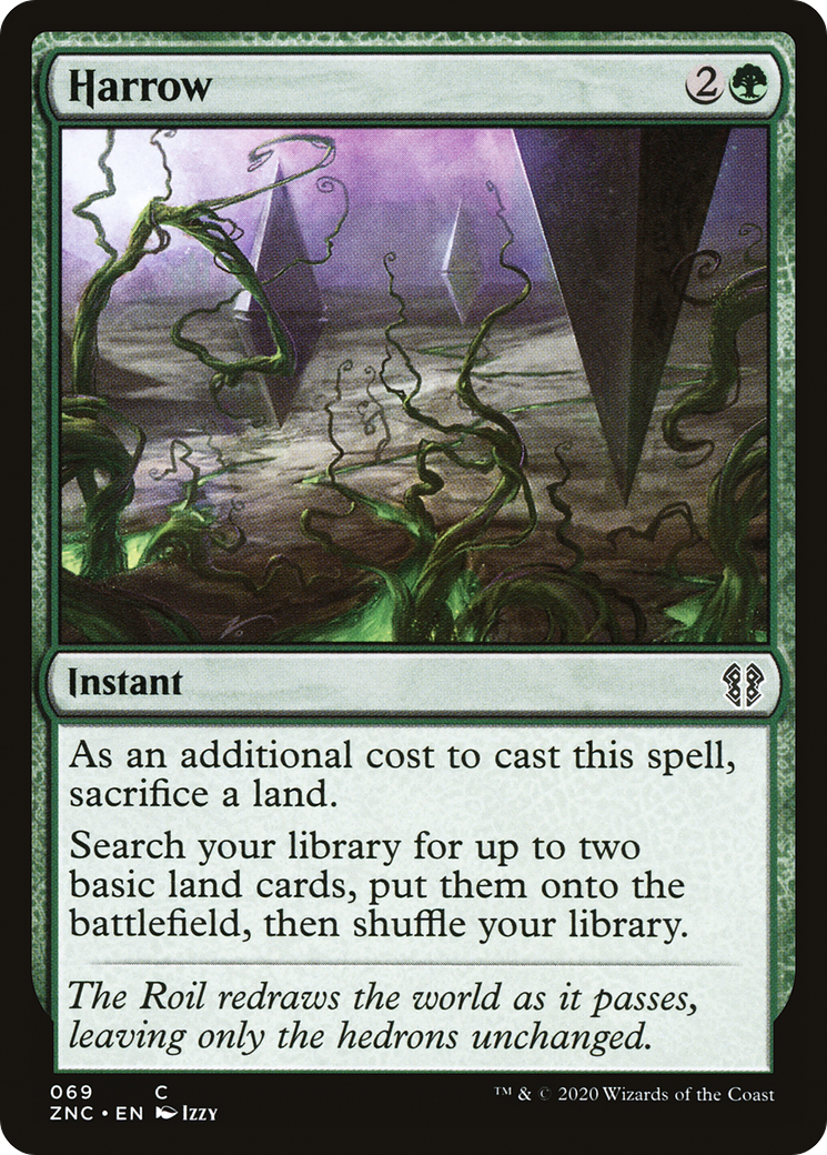 Harrow (ZNC-069) – Commandant montant de Zendikar