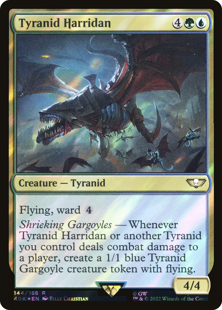 Tyranid Harridan (Surge Foil) (40K-144) - Warhammer 40,000 Commander Foil