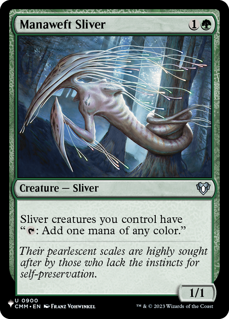 Manaweft Sliver (LIST-CMM-900) - The List