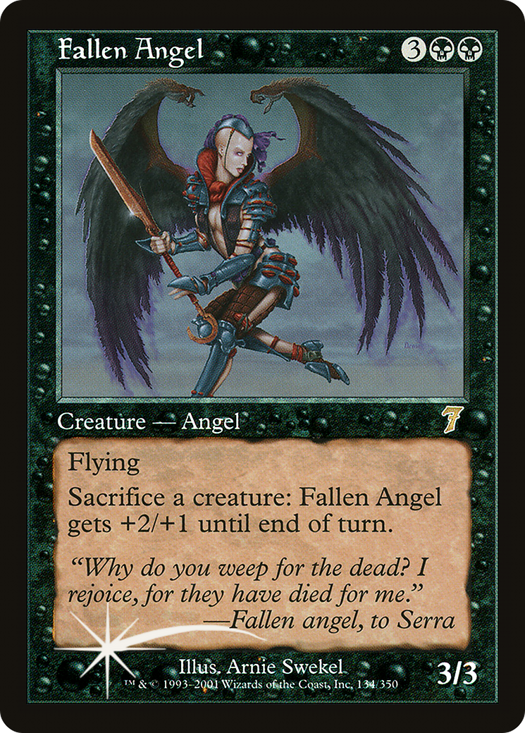 Fallen Angel (7ED-134★) - Septième édition