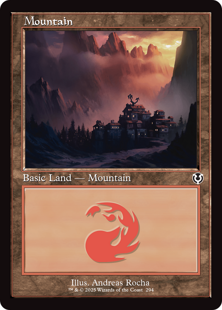 Montagne (294) (Cadre rétro) (INR-294) - Innistrad Remastered Foil
