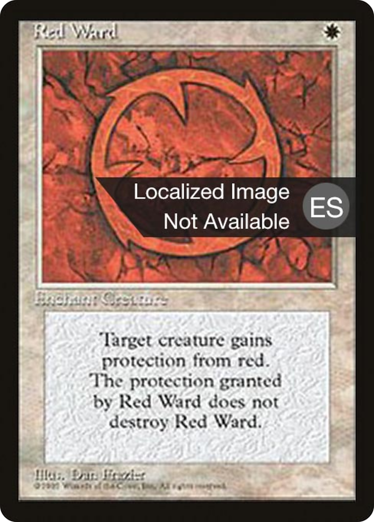 Red Ward (4BB-044) - Quatrième édition - Foreign Black Border