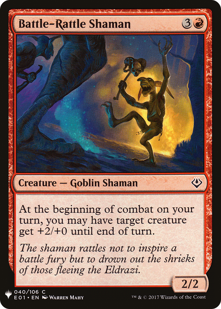 Battle-Rattle Shaman (LIST-040) - The List