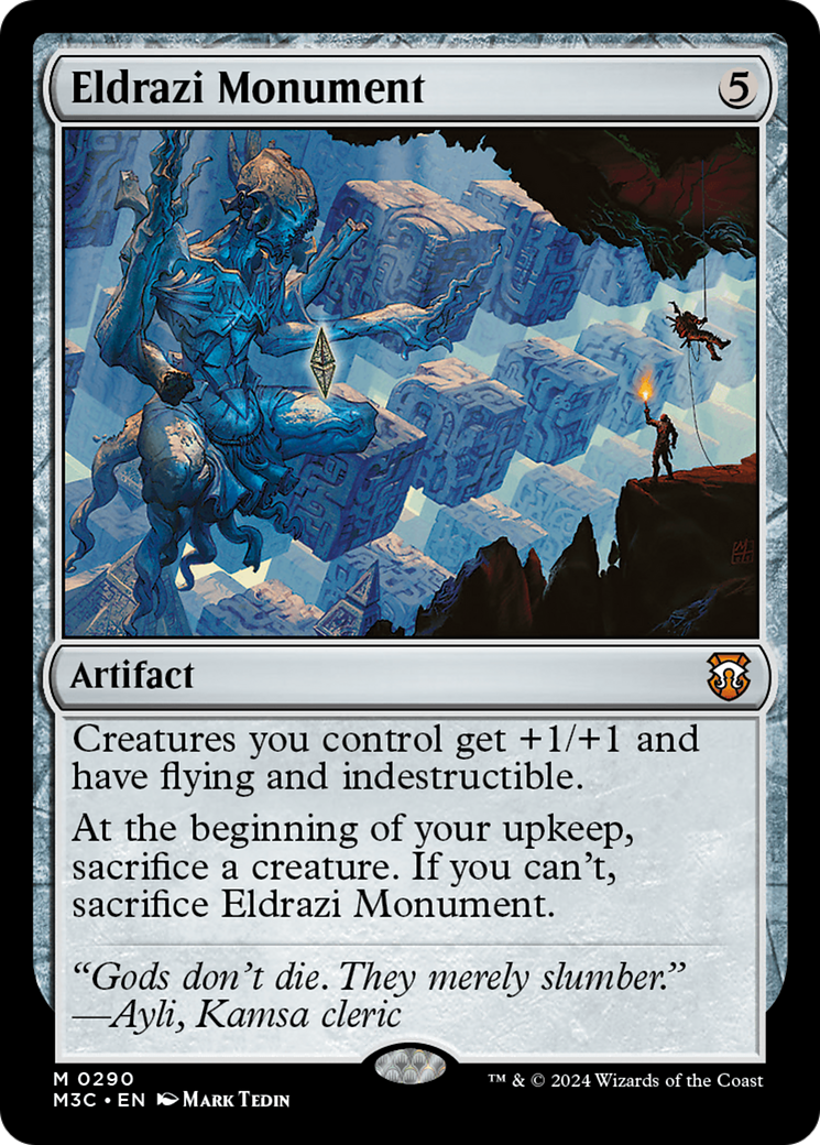 Monument Eldrazi (M3C-290) - Modern Horizons 3 Commandant Foil
