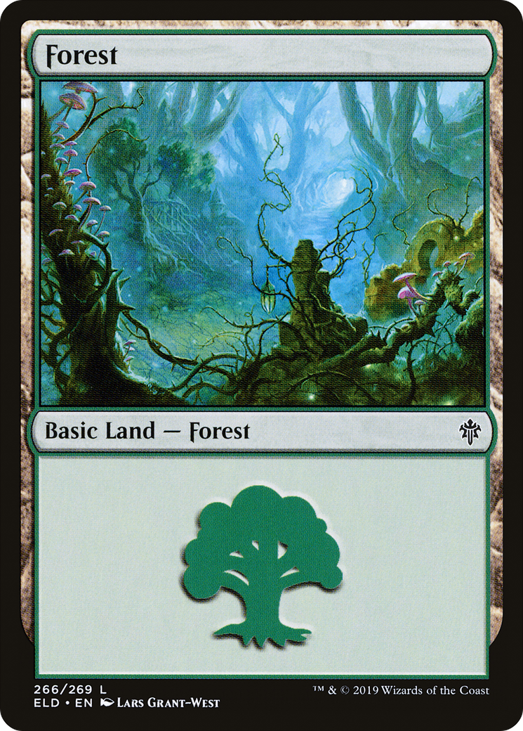 Forest (266) (ELD-266) - Throne of Eldraine