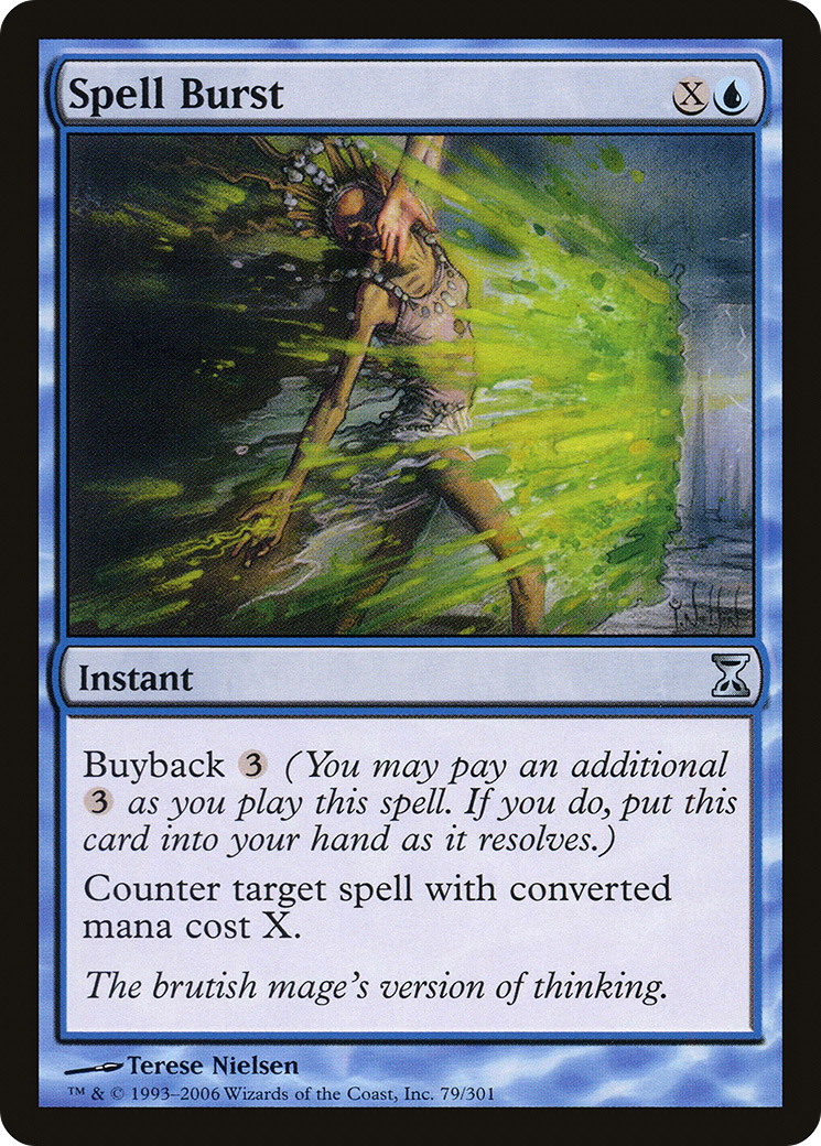 Spell Burst (TSP-079) - Spirale temporelle