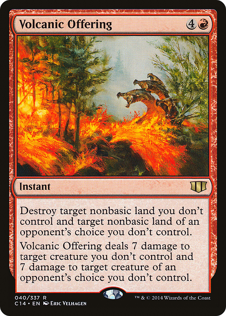 Offrande volcanique (C14-040) - Commander 2014