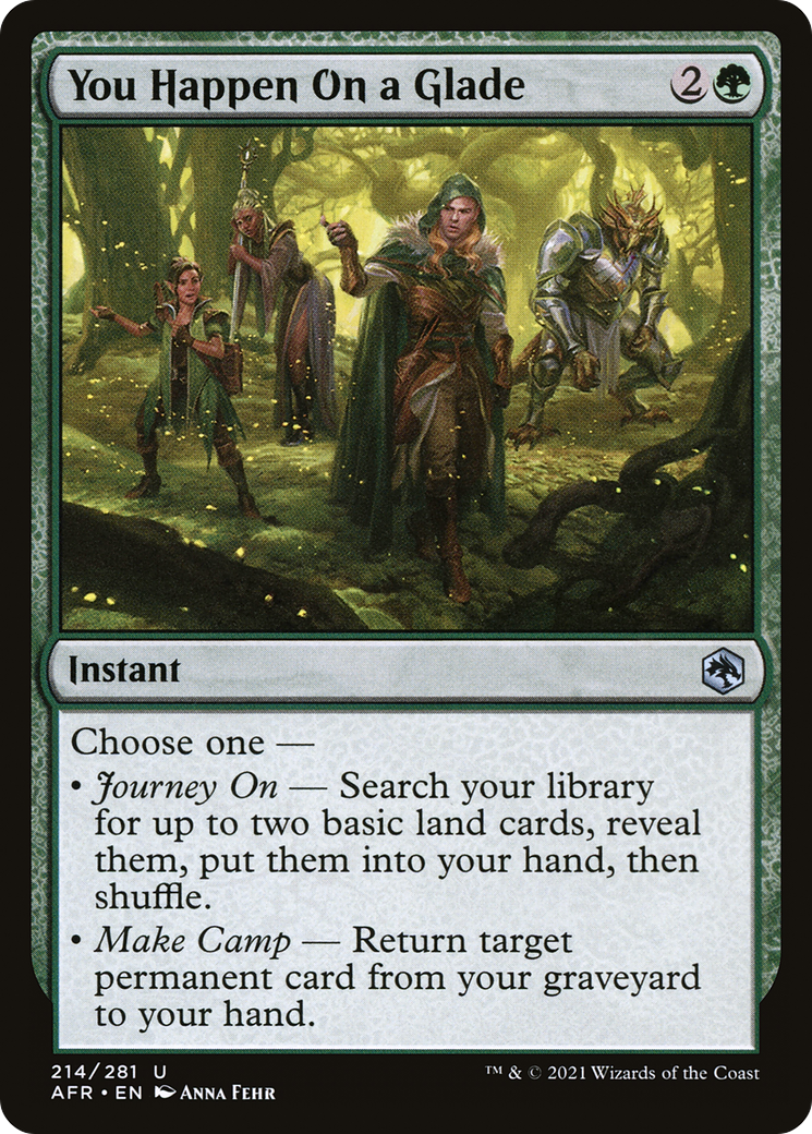 You Happen On a Glade (AFR-214) - Adventures in the Forgotten Realms Foil
