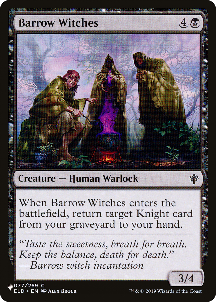 Barrow Witches (LIST-077/269) - The List