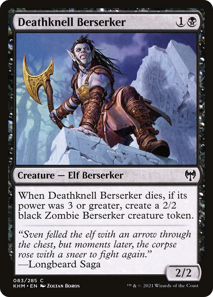 Berserker du Glas (KHM-083) - Kaldheim