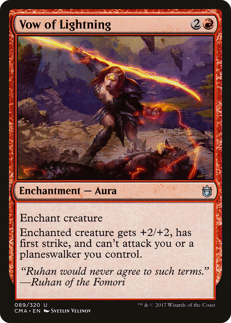 Le Vœu de Foudre (CMA-089) - Commander Anthology