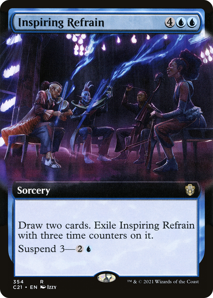 Refrain inspirant (C21-354) - Commander 2021 : (Extended Art)