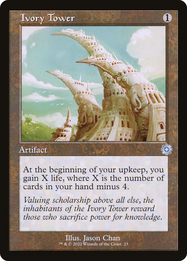 Ivory Tower (BRR-023) - The Brothers' War Retro Artifacts Foil