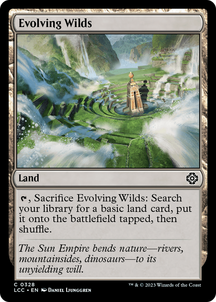 Evolving Wilds (LCC-328) - Les Cavernes Perdues d'Ixalan Commandant