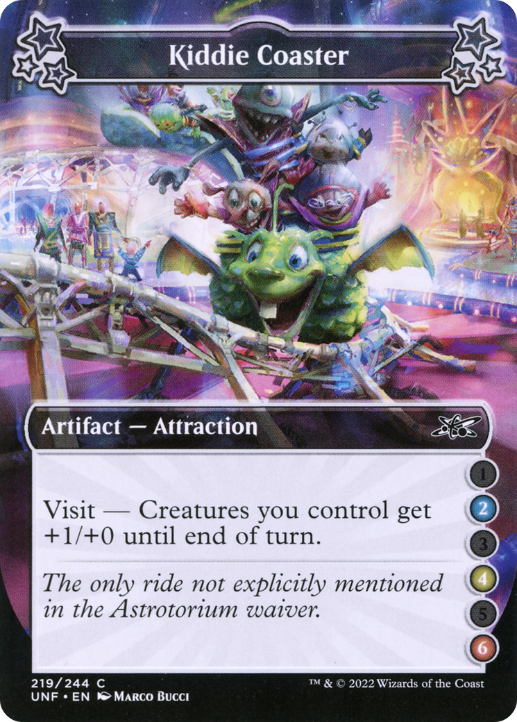 Montagnes russes pour enfants (UNF-219B) - Unfinity Foil