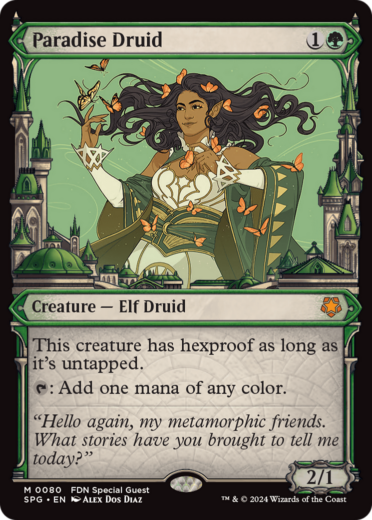 Druide du Paradis (SPG-080) - Invités spéciaux : (Showcase) Foil
