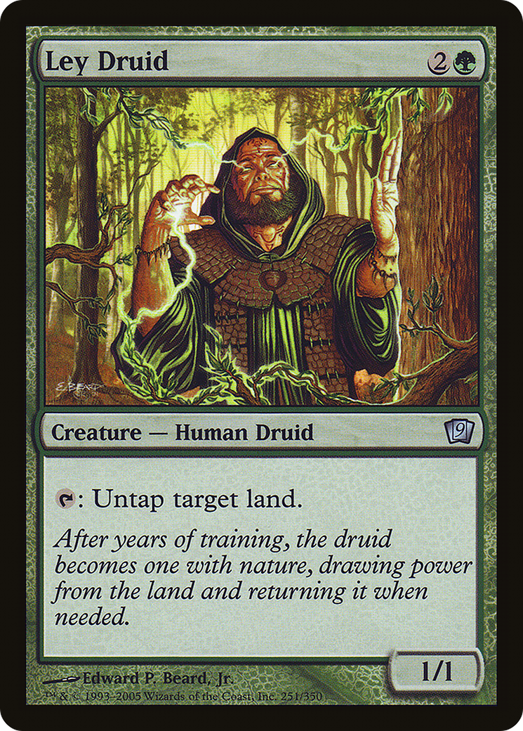 Ley Druid (9ED-251★) - Ninth Edition Foil