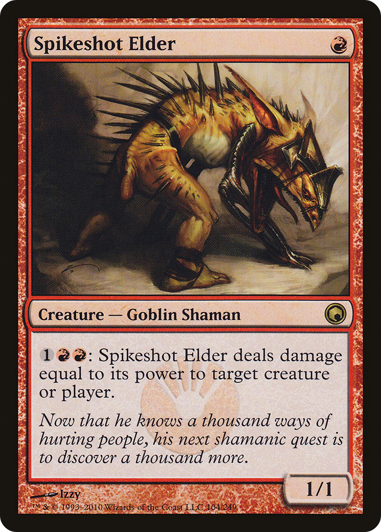 Spikeshot Elder (SOM-104) - Cicatrices de Mirrodin Foil