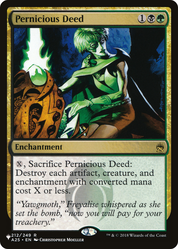 Pernicious Deed (LIST-A25-212) - The List