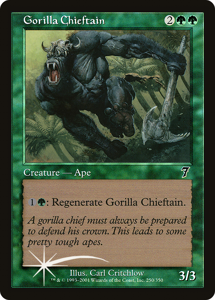 Gorilla Chieftain (7ED-250★) - Septième édition