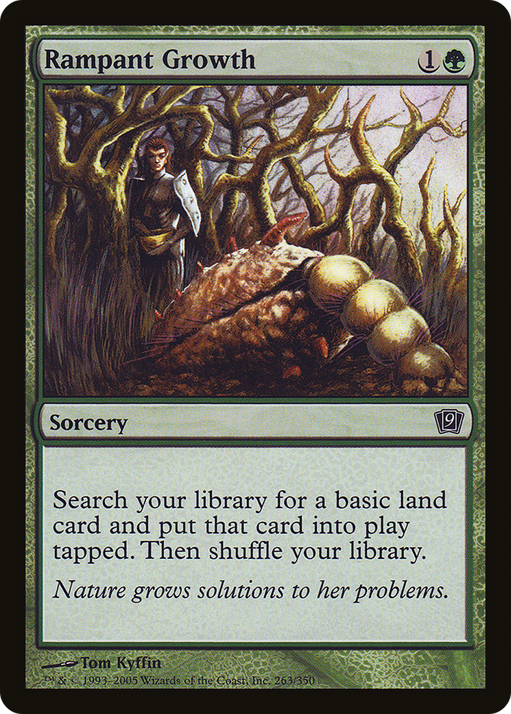 Croissance rampante (9ED-263★) - Neuvième édition