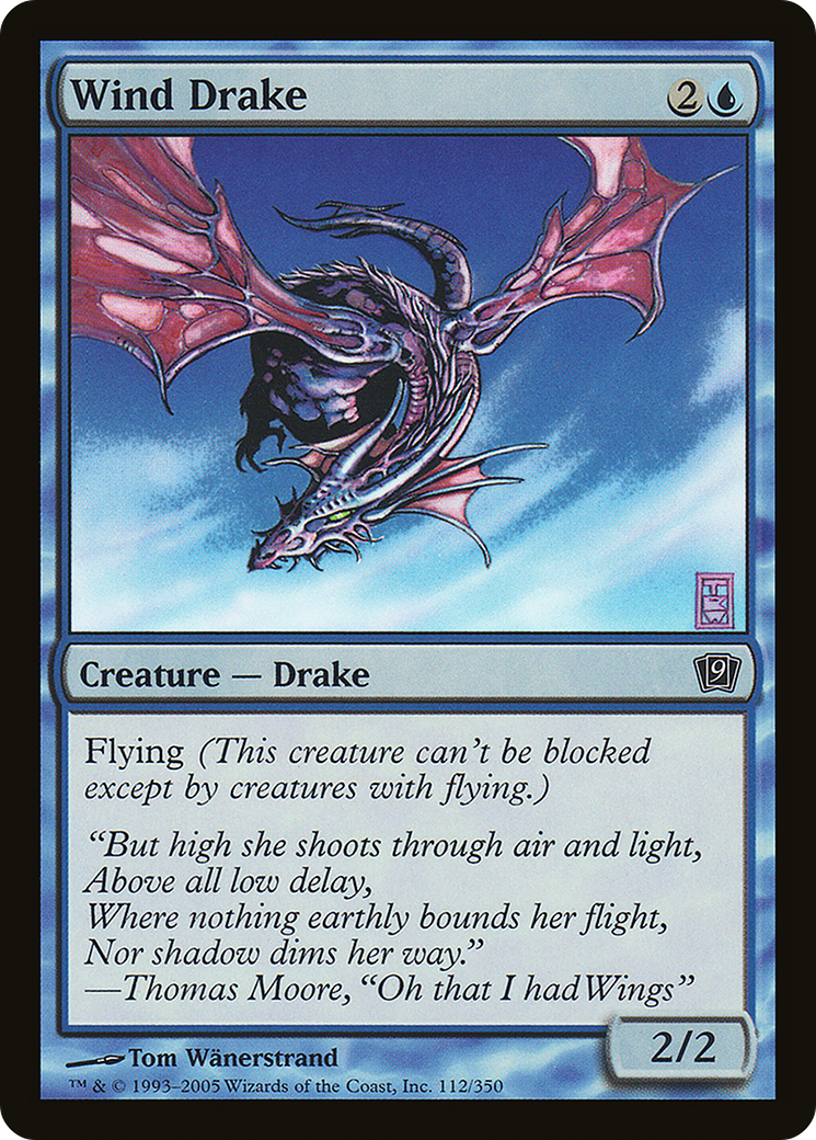Wind Drake (9ED-112★) - Ninth Edition Foil
