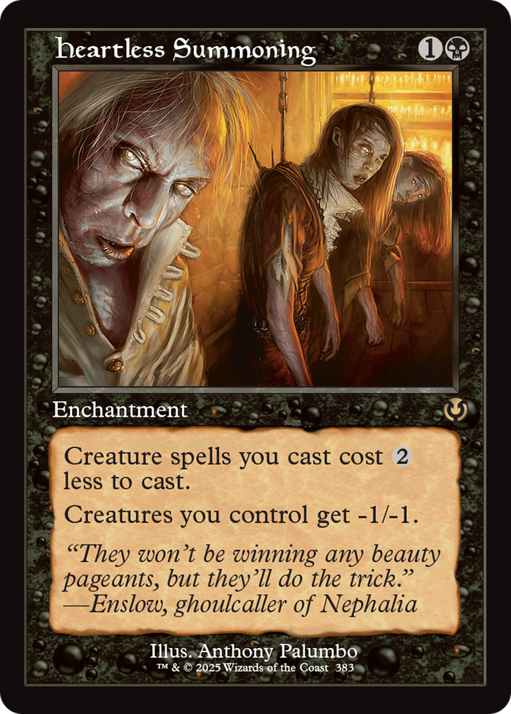 Invocation sans cœur (cadre rétro) (INR-383) - Innistrad Remastered Foil