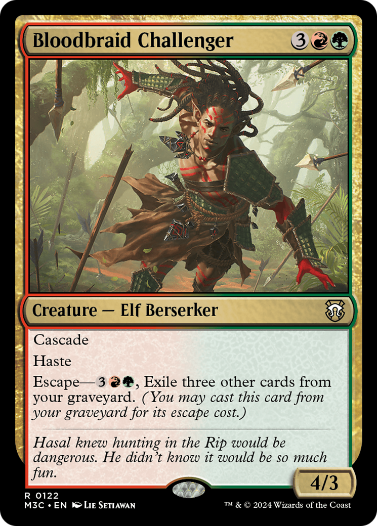 Challenger Bloodbraid (M3C-122) - Commandant de Modern Horizons 3