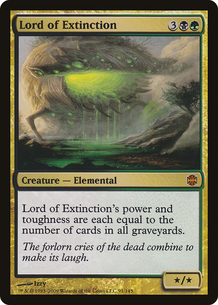 Lord of Extinction (ARB-091) - Alara Reborn Foil