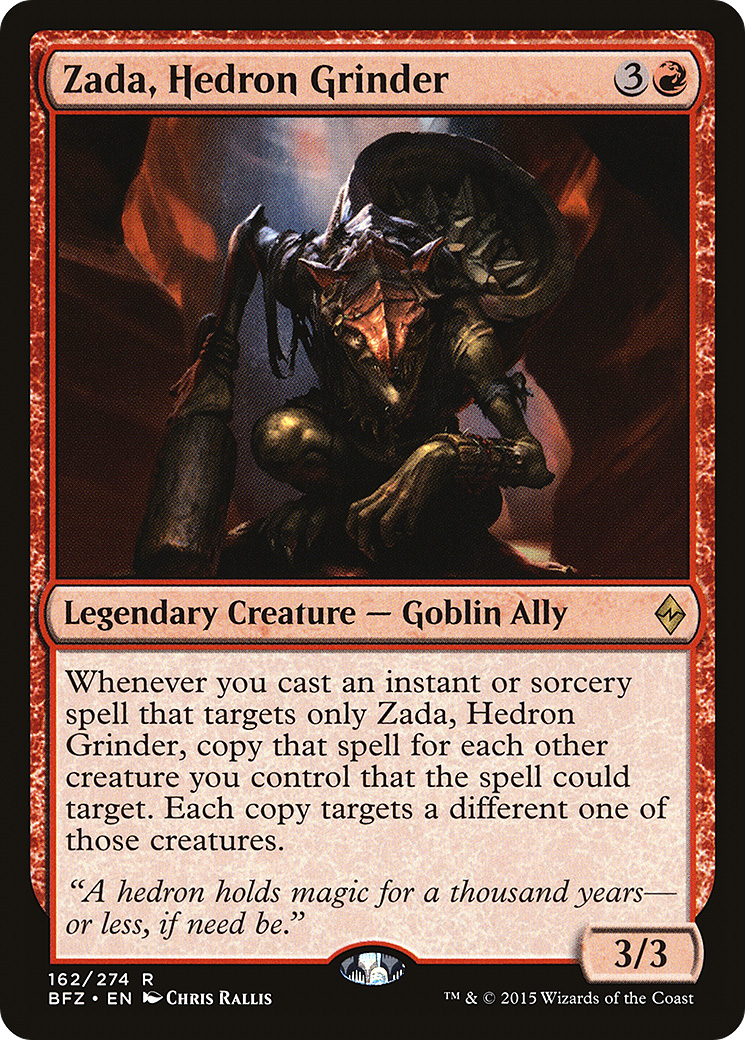 Zada, Hedron Grinder (BFZ-162) - Bataille pour Zendikar Foil