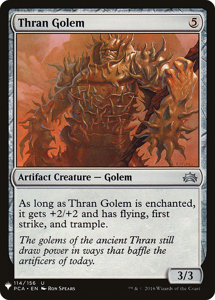 Thran Golem (LIST-114) - The List