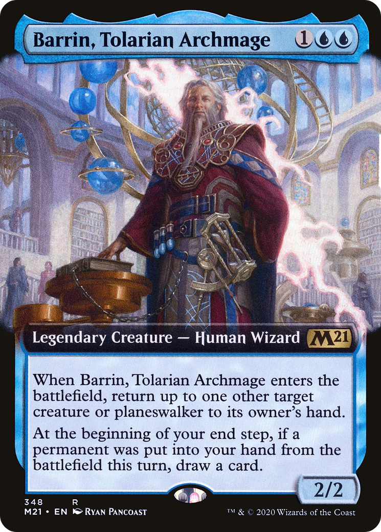 Barrin, archimage tolarien (M21-348) - Édition de base 2021 : (Extended Art)