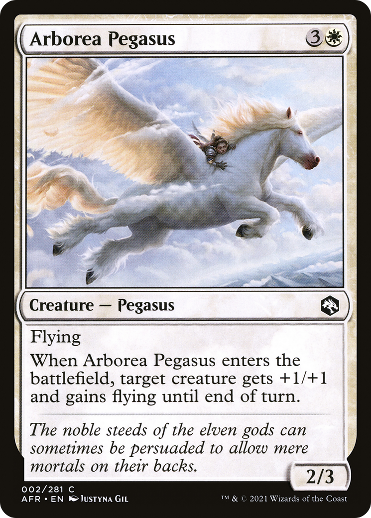 Arborea Pegasus (AFR-002) - Aventures dans les Royaumes Oubliés (Foil)