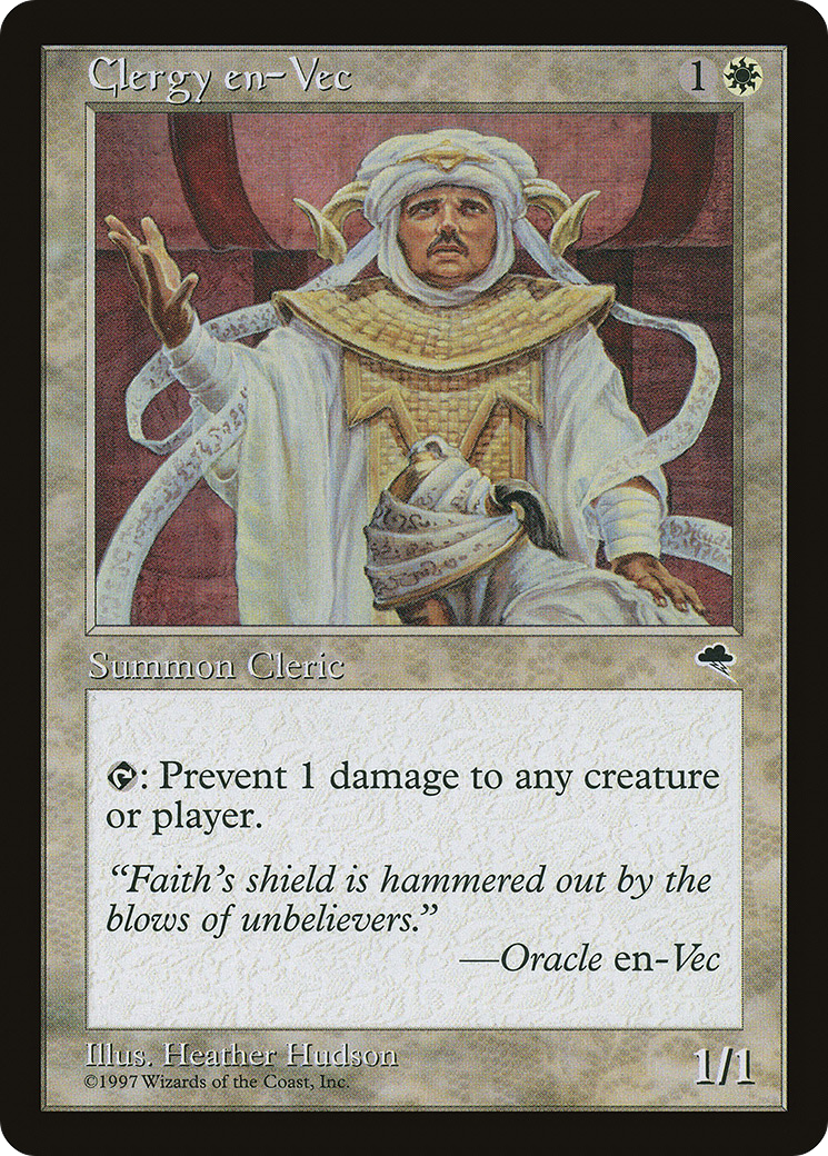 Clergy en-Vec (TMP-014) - Tempest