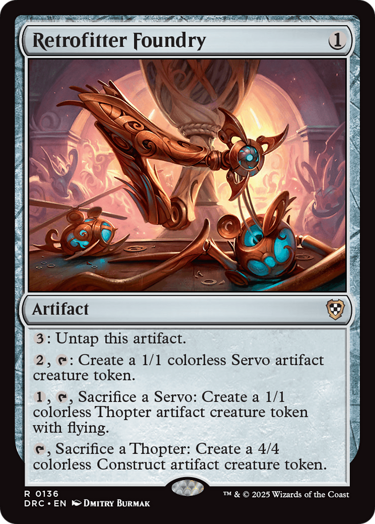 Fonderie de rénovation (-136) - Commandant : Aetherdrift