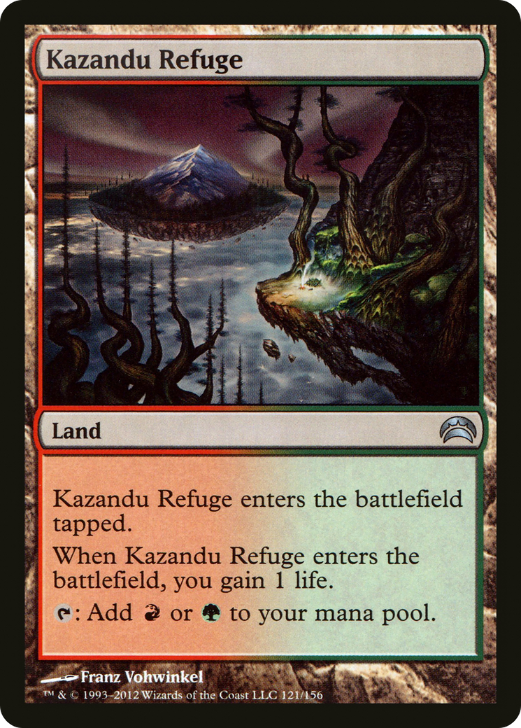 Kazandu Refuge (PC2-121) - Planechase 2012 Foil
