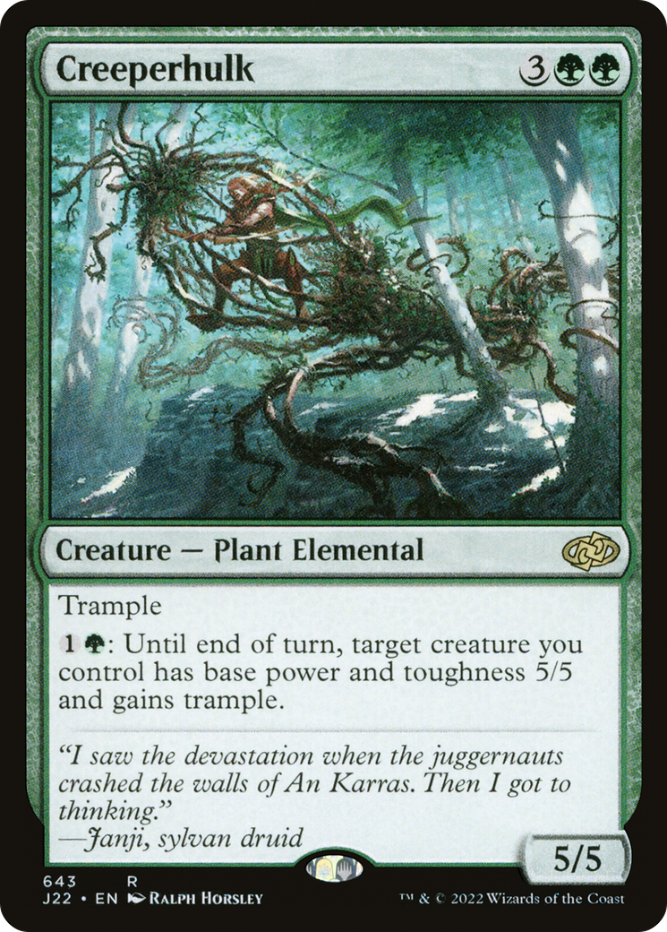 Creeperhulk (J22-643) - Jumpstart 2022