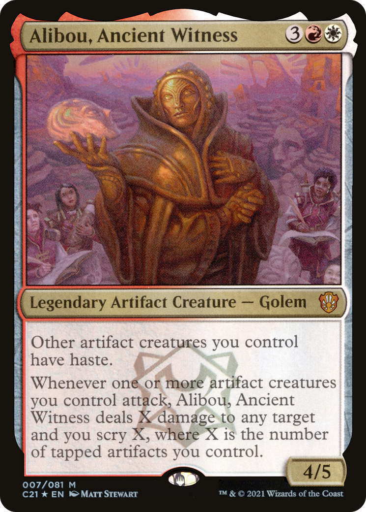 Alibou, témoin antique (C21-007) - Commander 2021 Foil