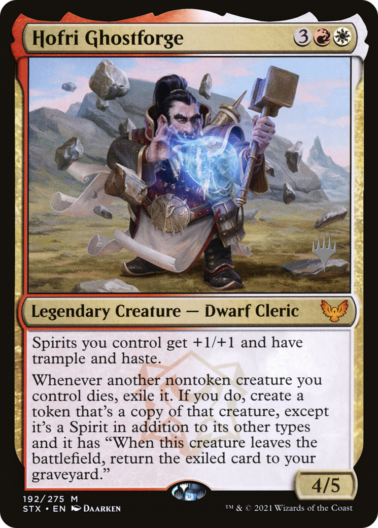 Hofri Ghostforge (PPSTX-192) - Strixhaven: School of Mages Promos Foil