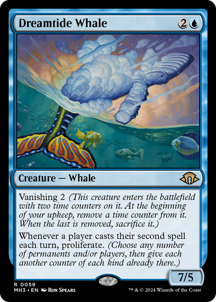 Baleine de rêve (MH3-059) - Horizons modernes 3