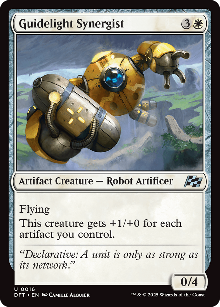 Guidelight Synergist (DFT-016) - Feuille d'Aetherdrift