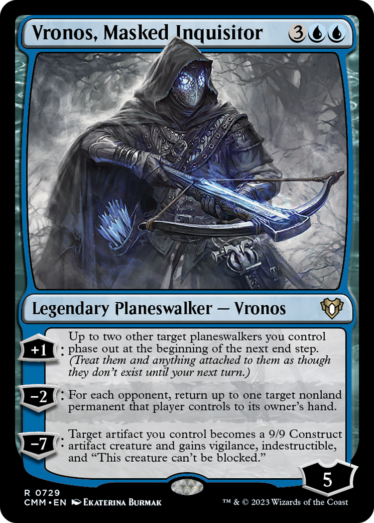 Vronos, inquisiteur masqué (CMM-729) - Commandant Masters